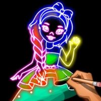 Draw Glow Christmas Draw Color