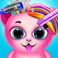 Pets Grooming Bubble Party