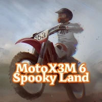 MotoX3M 6 Spooky Land